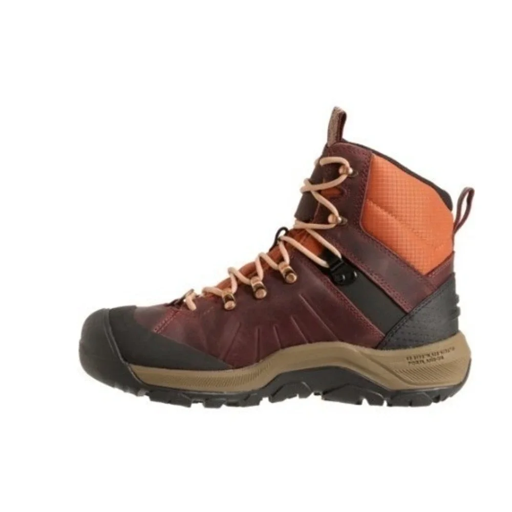 KEEN Revel IV Mid Polar Waterproof Hiking Boots Insulated Winter Trail Women's 7